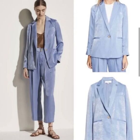 Vince Drapey Boyfriend Blazer Sz 4 ✨NWT✨ - Picture 2 of 10